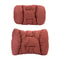 Suede Comfortable Neck Protection Pillow HighEnd Plush Car Headrest Soft Waist Cushion For Vehicle 0