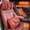 Suede Comfortable Neck Protection Pillow HighEnd Plush Car Headrest Soft Waist Cushion For Vehicle 1