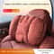 Suede Comfortable Neck Protection Pillow HighEnd Plush Car Headrest Soft Waist Cushion For Vehicle 3