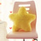 Soft five-pointed star pillow plush cushion, yellow, pink, and red home decoration for bedroom sofa ornaments