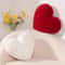Heart Shape Throw Pillow Cushion, Red Plush Doll Kids Toy Lover Gift for Wedding Party Decor