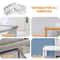 Set High Resistant Adhesive Gel Baby Proof Guards Clear Silicone Furniture Corner Protection 2
