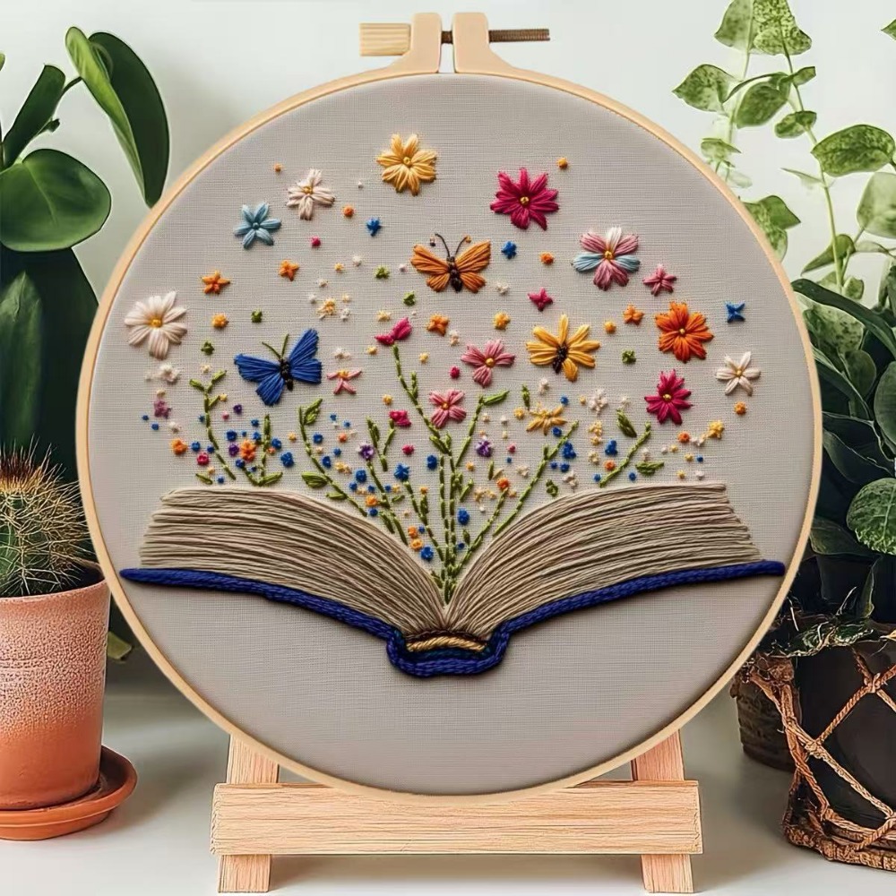 DIY Hand-embroidered Material Set for Home Decoration, Perfect for Festival Crafting