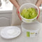 Manual Lettuce Dryer for Kitchen, Large Salad Spinner with Quick Dry Design for Drying Greens Vegetables