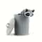 Movable Trash Can Decoration, Indoor and Outdoor Raccoon Statue for Home and Office Use