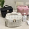 Large Storage Bag for Makeup, Portable New Women's Bag, Fashionable Knitted Style Makeup Case