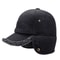 Men's Lei Feng Hat, Warm Autumn and Winter Outdoor Fleece Baseball Cap for Fathers and Elderly