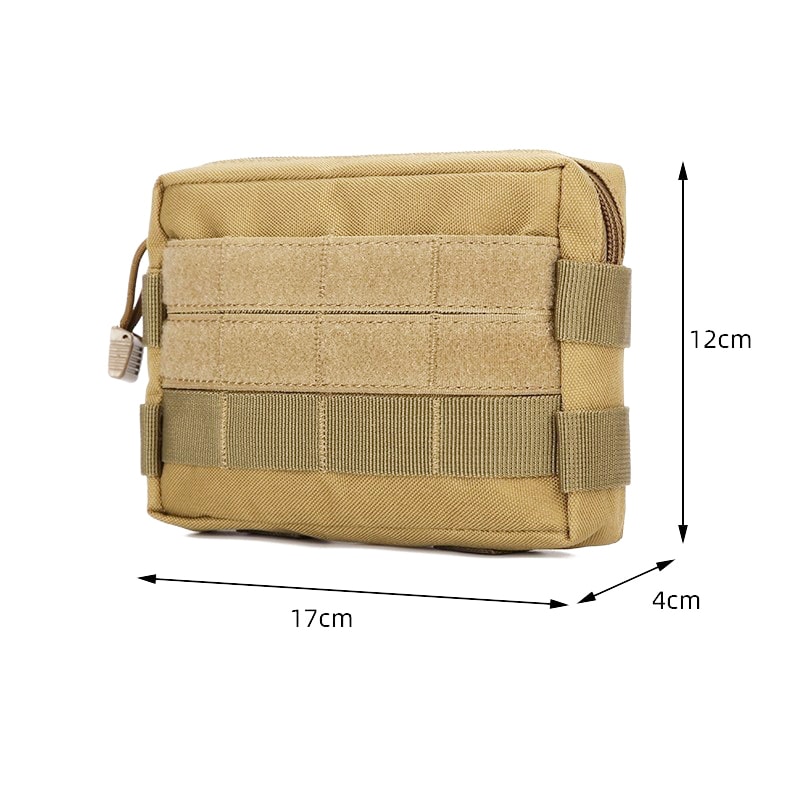 Multifunctional Mobile Phone Case Bag, Tactical Pouch EDC Tool Storage Kit Molle System for Exploration and Hunting