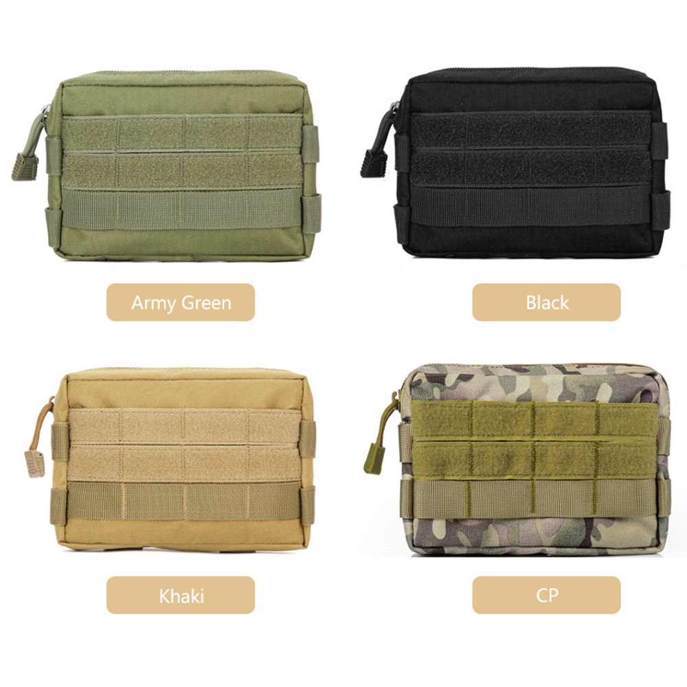Multifunctional Mobile Phone Case Bag, Tactical Pouch EDC Tool Storage Kit Molle System for Exploration and Hunting