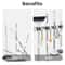 Wall-Mounted Stainless Steel Organizer, Non-Slip Rack Storage for Kitchen, Laundry, Home & Garden