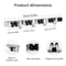 Wall-Mounted Stainless Steel Organizer, Non-Slip Rack Storage for Kitchen, Laundry, Home & Garden