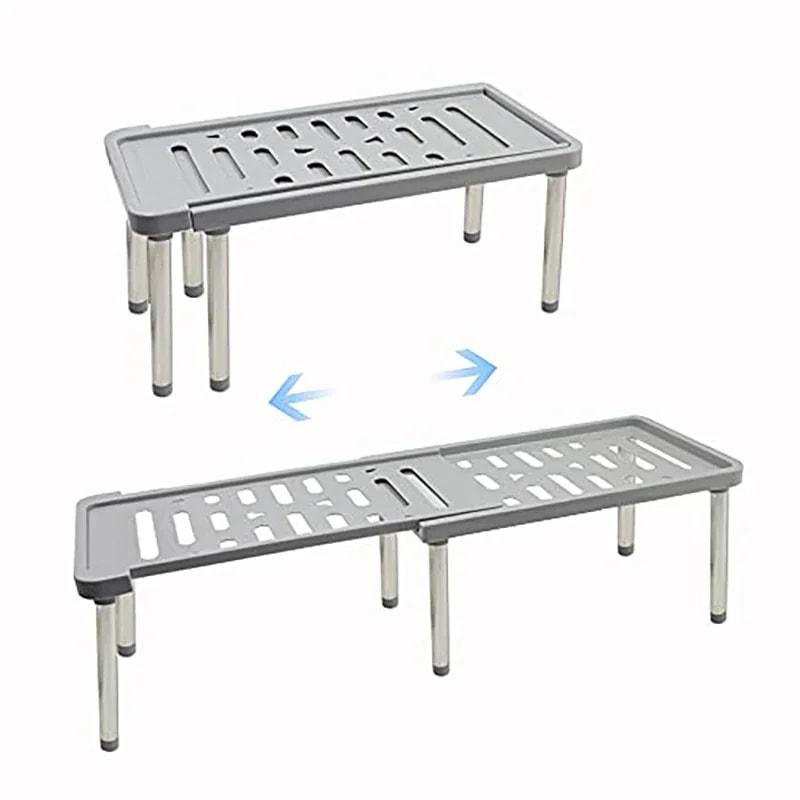 Telescopic Spice Racks for Kitchen, Multifunction Storage Rack for Household Seasoning