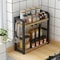 Rustproof Kitchen Rack, Space Saving Organizer for Coffee, Mugs & Condiments