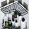 WearResistant Dorm Utility Storage Rack Bathroom Kitchen Triangle Corner Rack 2