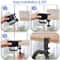 Desk Cup Holder with Headphone Hanger, Bottle Holder, Adjustable Arm Clamp, Headset Hook