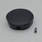 Bathroom Fixtures Part For Home, Black Overflow Prevention Bath Control Knob