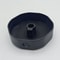 Bathroom Fixtures Part For Home, Black Overflow Prevention Bath Control Knob