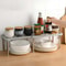 Double-Layer Countertop Storage Rack, Kitchen Seasoning Bottle Organizer