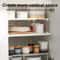 Double-Layer Countertop Storage Rack, Kitchen Seasoning Bottle Organizer