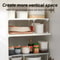 Double-Layer Countertop Storage Rack, Kitchen Seasoning Bottle Organizer
