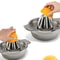 Manual Orange Juicer, Detachable Stainless Steel Lime Squeezer with Strainer