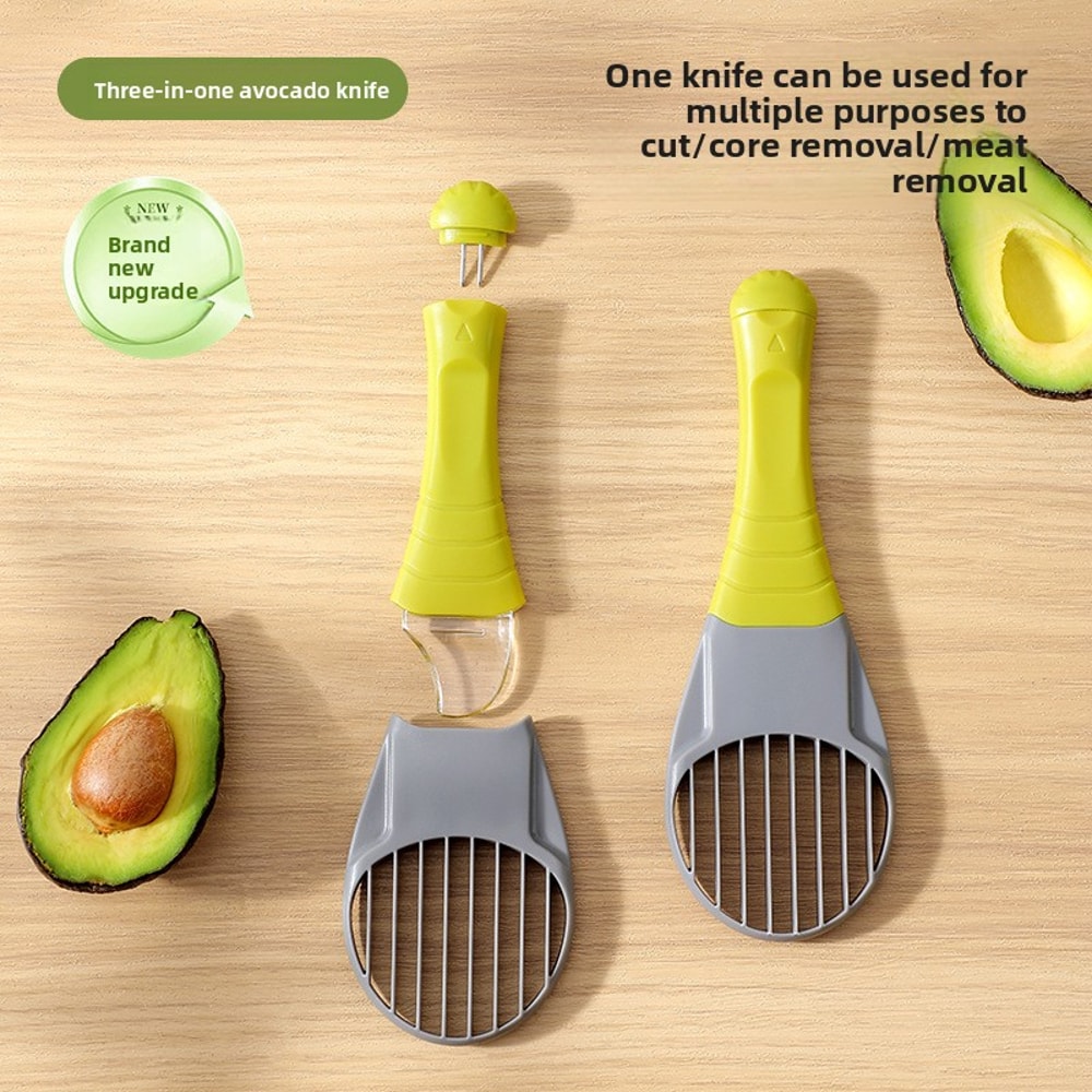 Avocado Slicer, Avocado Cutting Knife, Pitted Pulp Separator, Fruit Cutter, Avocado Knife