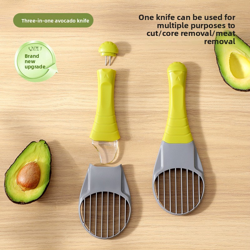 Avocado Slicer, Avocado Cutting Knife, Pitted Pulp Separator, Fruit Cutter, Avocado Knife
