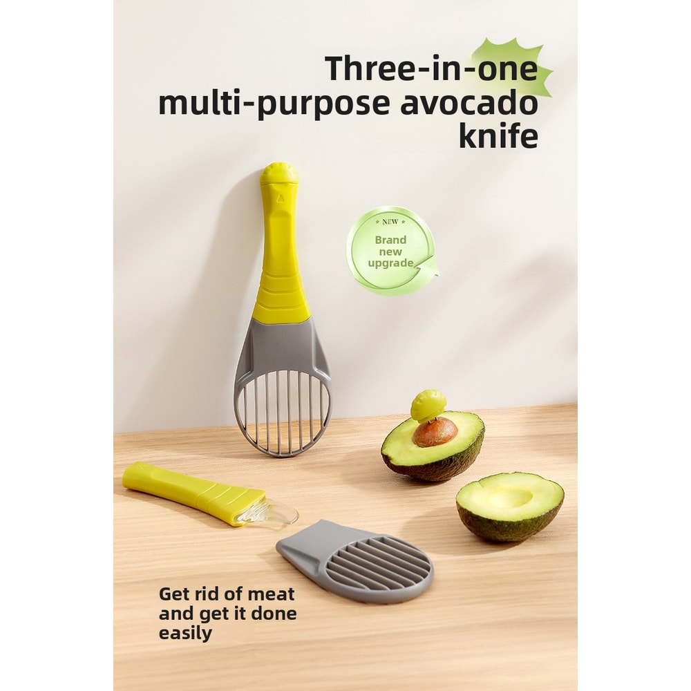 Avocado Slicer, Avocado Cutting Knife, Pitted Pulp Separator, Fruit Cutter, Avocado Knife