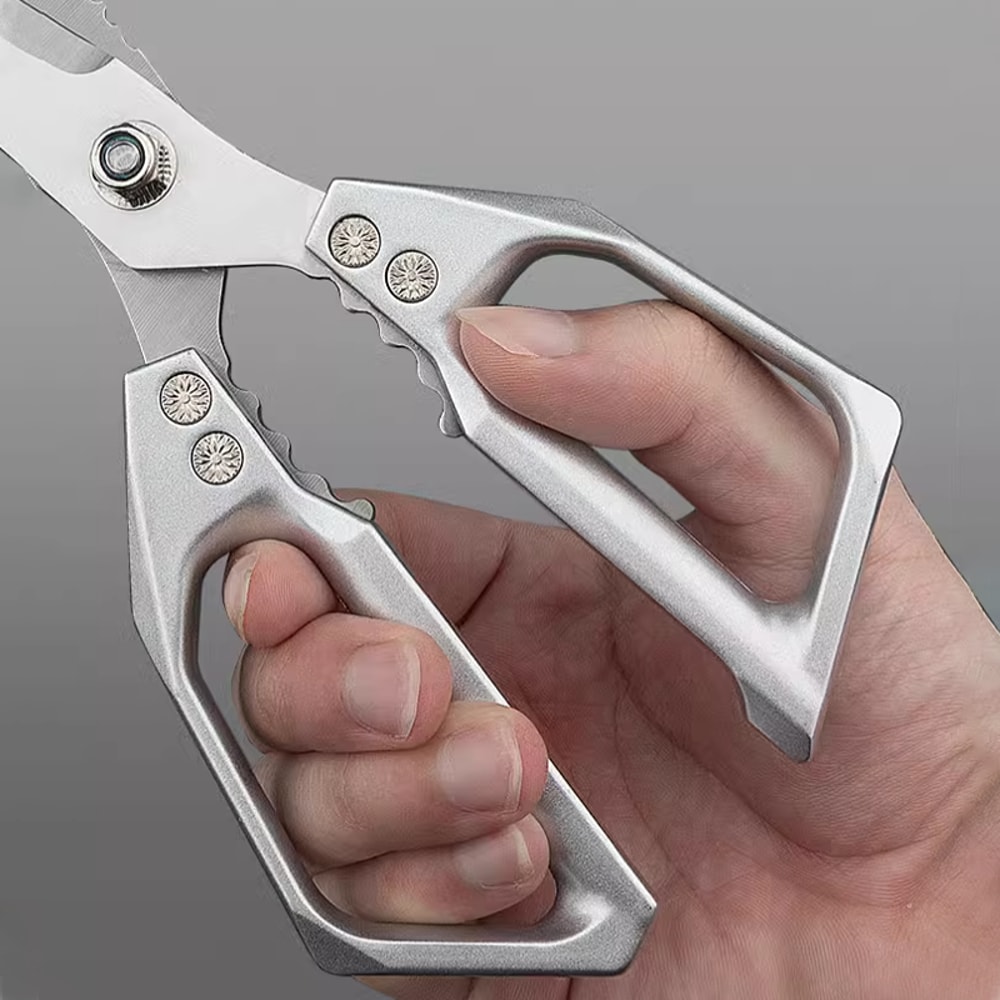 Kitchen Scissors, Multi-functional Stainless Steel Shears for Cutting Chicken and Fish