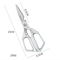 Kitchen Scissors, Multi-functional Stainless Steel Shears for Cutting Chicken and Fish