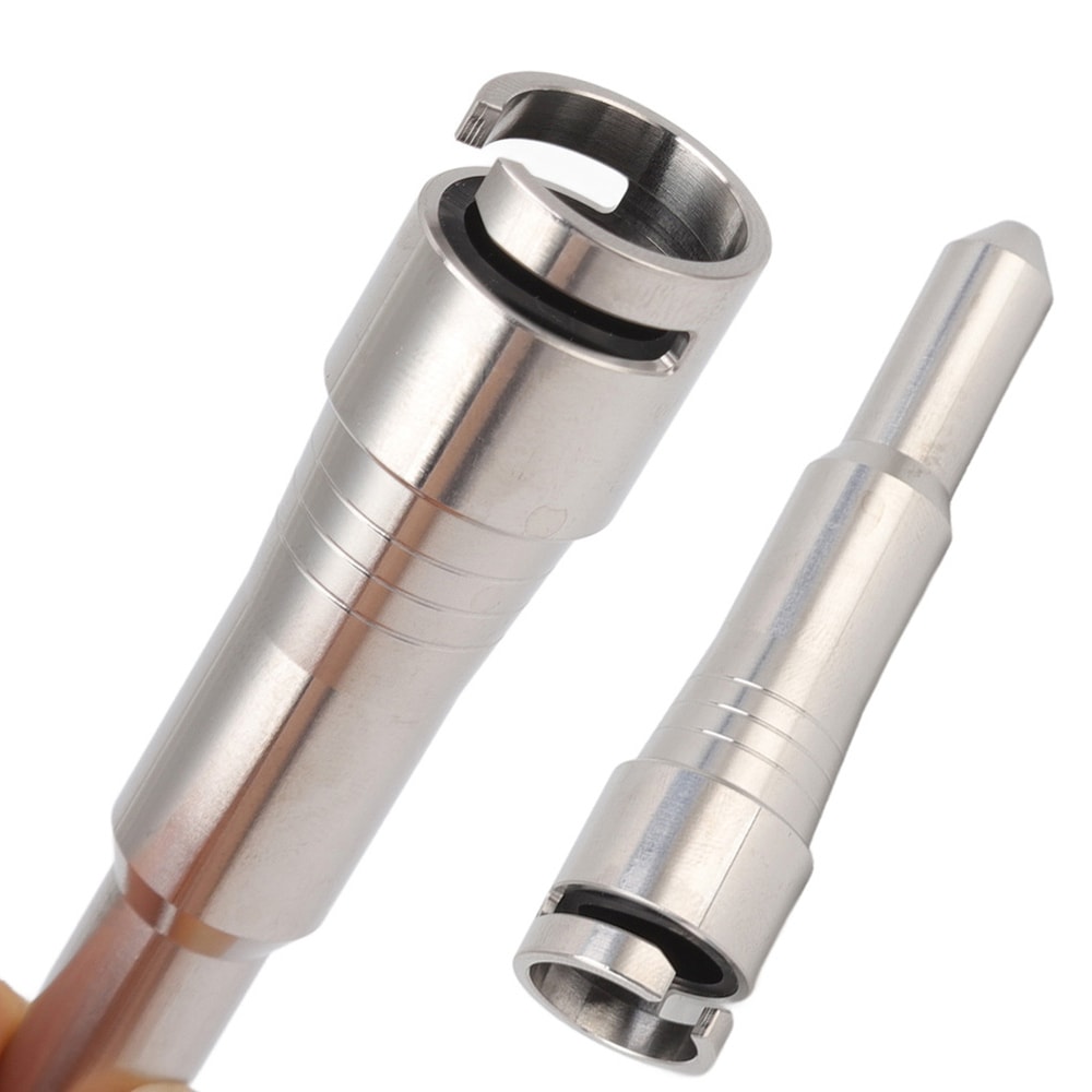 Washable Stainless Steel Coffee Machine Nozzle for Delonghi Dedica, Steam Nozzle Milk Frother Foam Inner Tube