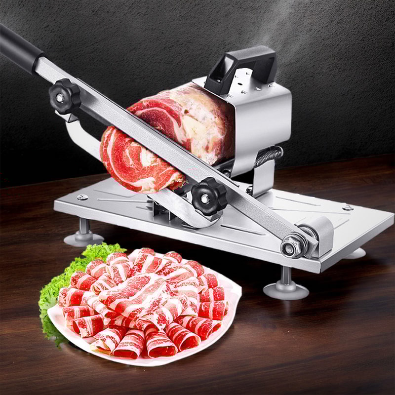 Kitchen Accessories, Beef Mutton Rolls Cutter, Stainless Steel Meat and Vegetable Slicer