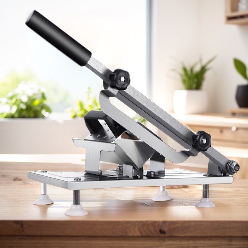 Kitchen Accessories, Beef Mutton Rolls Cutter, Stainless Steel Meat and Vegetable Slicer