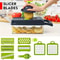 Food Chopper Kitchen Vegetable Slicer, Onion Chopper Handle, Dicer Food Grate Cutter