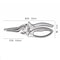 Multi-purpose Kitchen Scissors, Professional Chicken Bone Shear Spring Scissors for Poultry, Fish & Meat