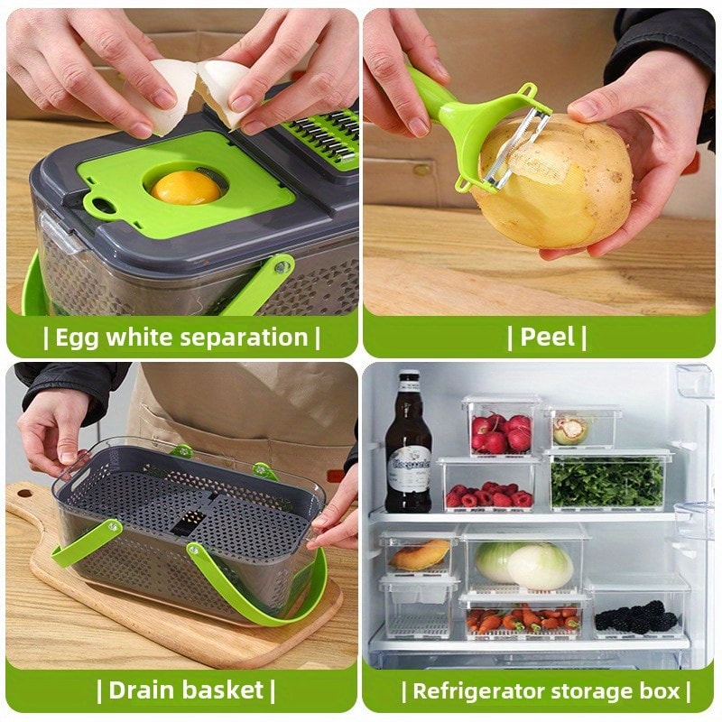 Storage Carrying Case Multifunctional For Shred Slice Flower Cuts 3