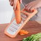 Stainless Steel Household Grater Handheld Cheese Grater For Fruits Potatoes Radishes And Vegetables 1