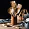 Cooking Wooden Utensils For Cooking Teak Wooden Kitchen Utensils Set 0