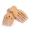 Bamboo Salad Hands, Large Salad Servers for Fruit and Pasta, Mixing Fork Claws, Cooking Helper Gadget