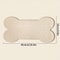 Non-Slip Silicone Dog Feeding Mat, Washable Winter Pet Food Pad, Waterproof Bowl Pad with Raised Edges