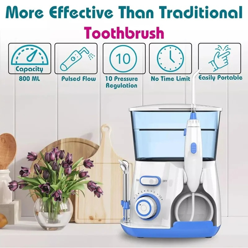 Oral Hygiene Dental Flosser Electric Cleaner for Healthy Teeth