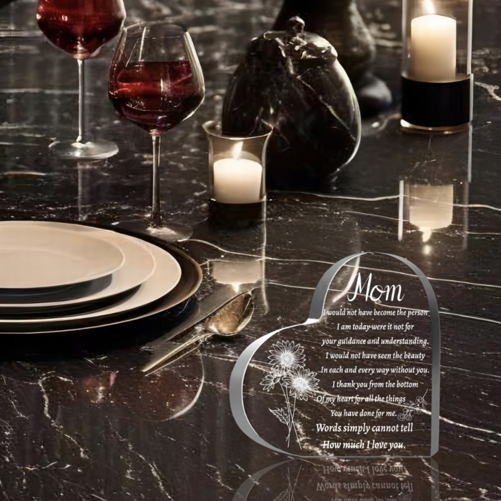 Puzzle Acrylic Plaque - Christmas Gift, Birthday Desktop Decor