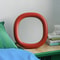 Luxury Mini Espelhos, Irregular Funky Circle Mirror, Bathroom Decor for Girls