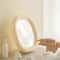 Luxury Mini Espelhos, Irregular Funky Circle Mirror, Bathroom Decor for Girls
