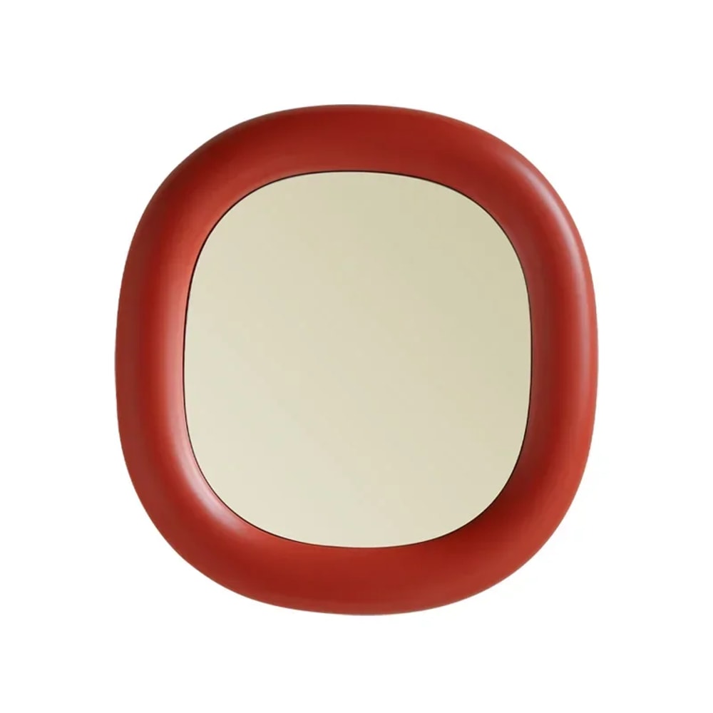 Luxury Mini Espelhos, Irregular Funky Circle Mirror, Bathroom Decor for Girls