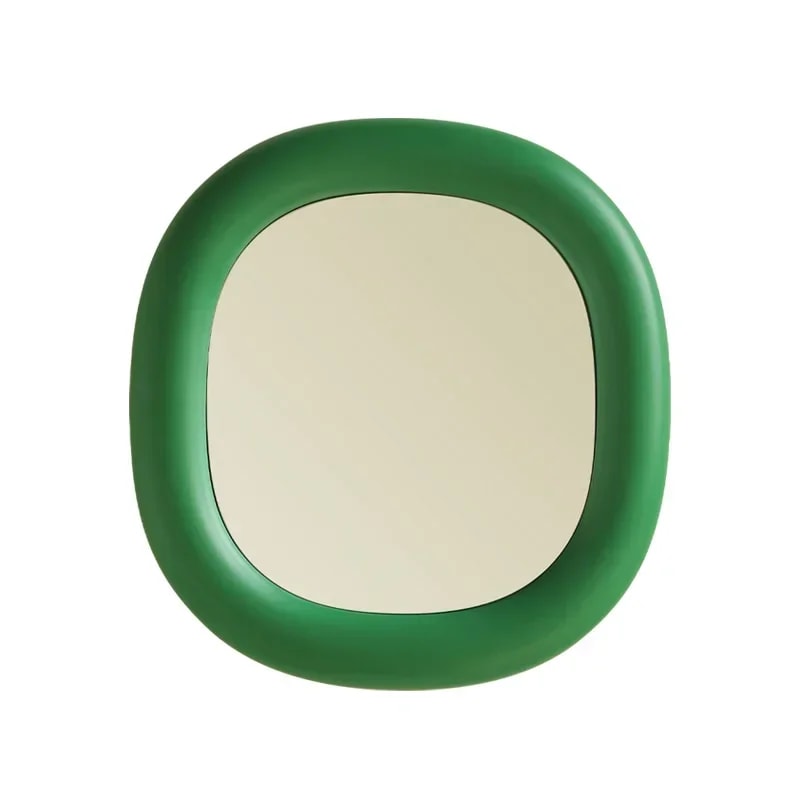 Luxury Mini Espelhos, Irregular Funky Circle Mirror, Bathroom Decor for Girls