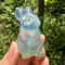 Healing Crystal Rose Quartz Opal Animal Statue, Hand Carved Gemstone Home Decoration Figurine