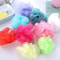 Exfoliate Puff Sponge Mesh Net Bath Shower Soap Bubble Body Wash, Ball Bath Brushes Random Color Wholesale