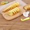 Manual Twisted Potato Slicer, Stainless Steel Sticks Tornado Slicer for Kitchen Use