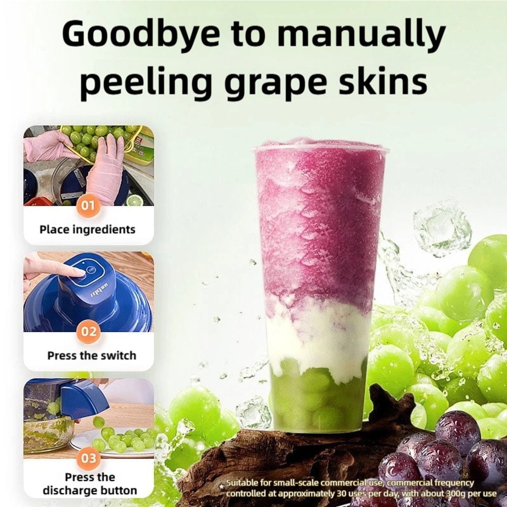 Fruit Peeling Tool Automatic Vegetable Peeler Smart Grape Kitchen Gadget 3